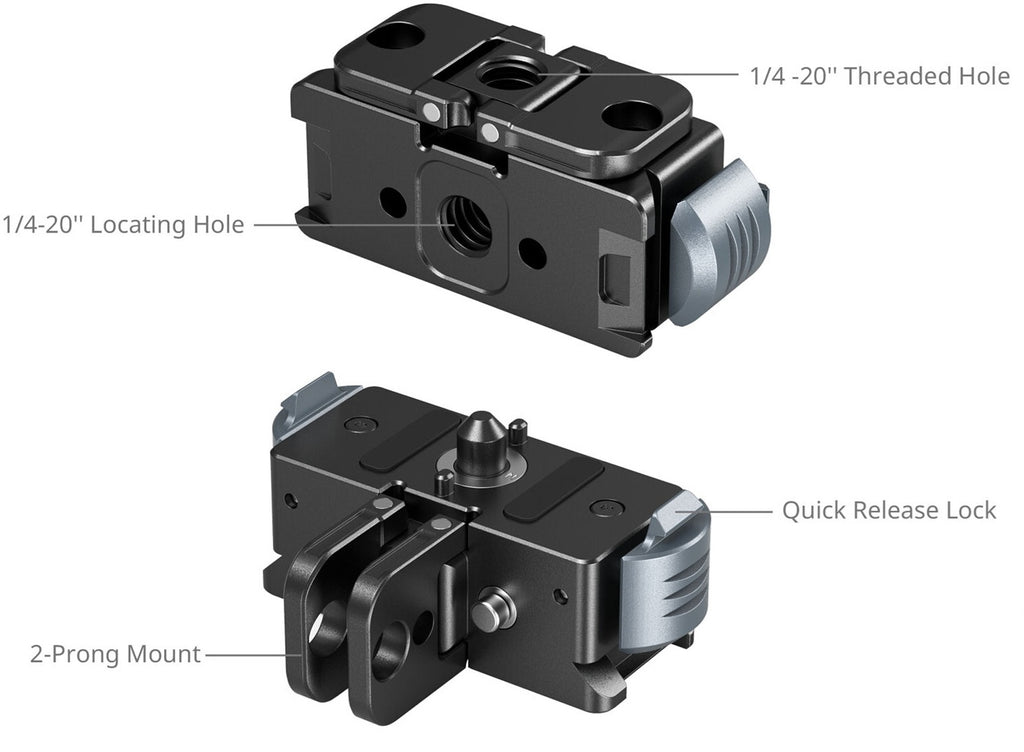 SmallRig Quick Release Adapter Mount for GoPro Hero Black 13 5437