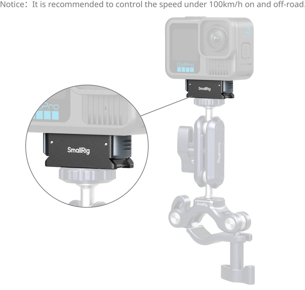 SmallRig Quick Release Adapter Mount for GoPro Hero Black 13 5437
