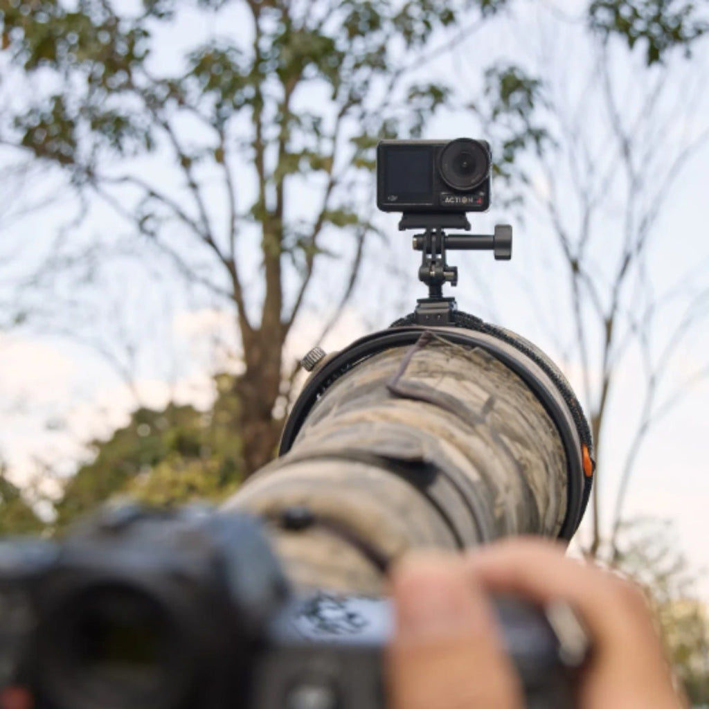 SmallRig Quick Release Adapter Support with Cold Shoe Mount and mini Ball Head for DJI