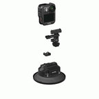 SmallRig Quick Release Adapter Support with Cold Shoe Mount and mini Ball Head for DJI