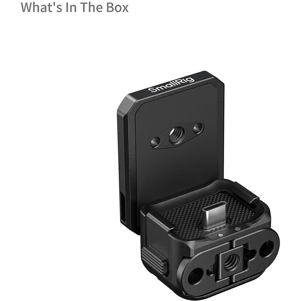 SmallRig Quick Release Attachable Backplate Support (With USB-C Port) for DJI Osmo