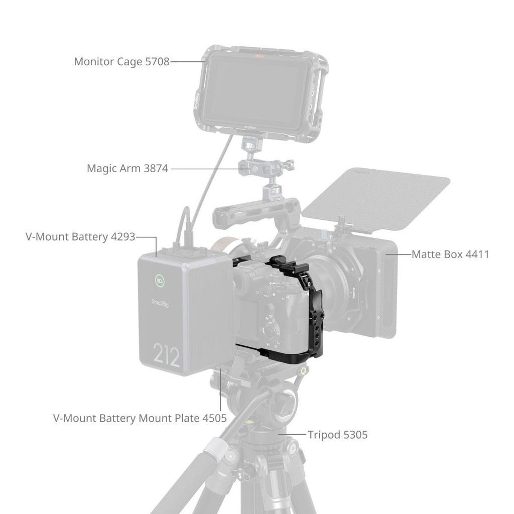 SmallRig "HawkLock" Quick Release Cage for Sony Alpha 7R VI 6702