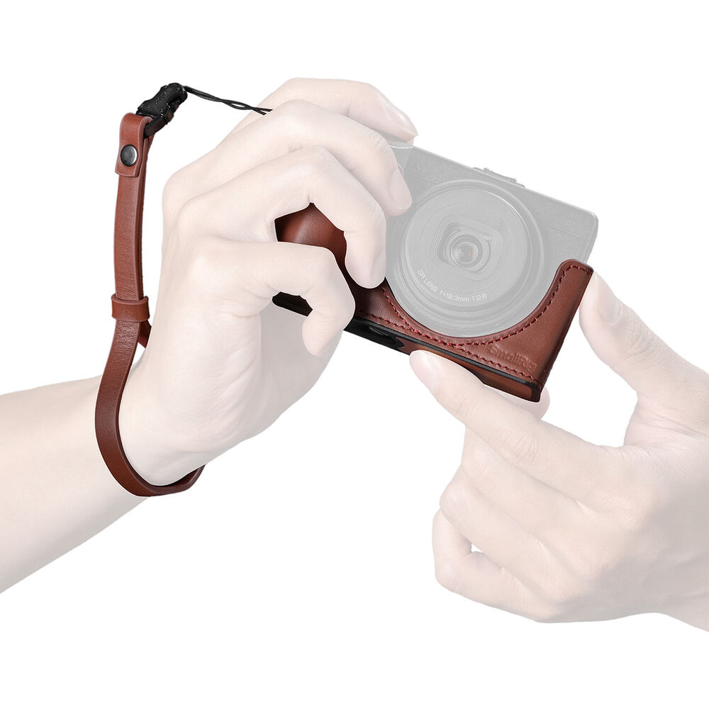 SmallRig Quick Release Wrist Strap for Ricoh GR Series (Red) 5684