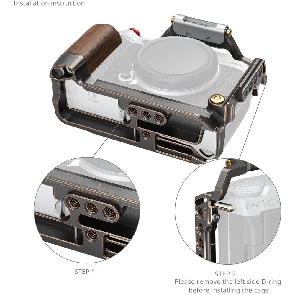 SmallRig Retro Cage for FUJIFILM X-M5 4892