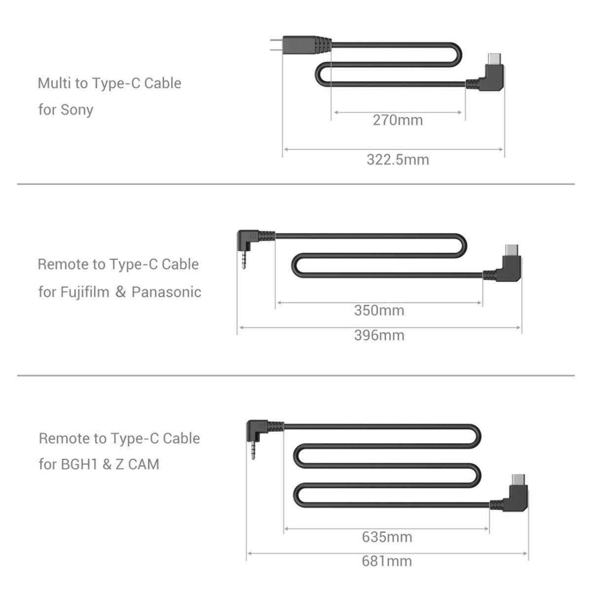 SmallRig Rosette Side Handle with Record Start/Stop Remote Trigger