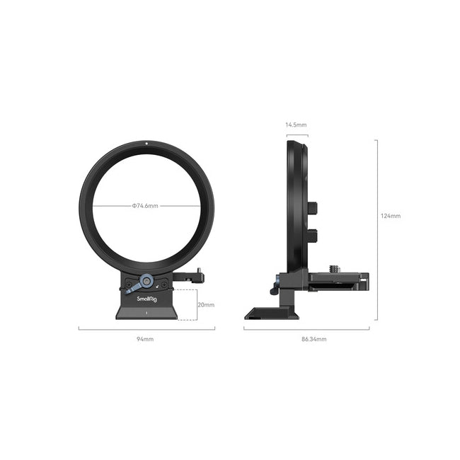 SmallRig Rotatable Horizontal-to-Vertical Mount Plate Kit for Canon EOS