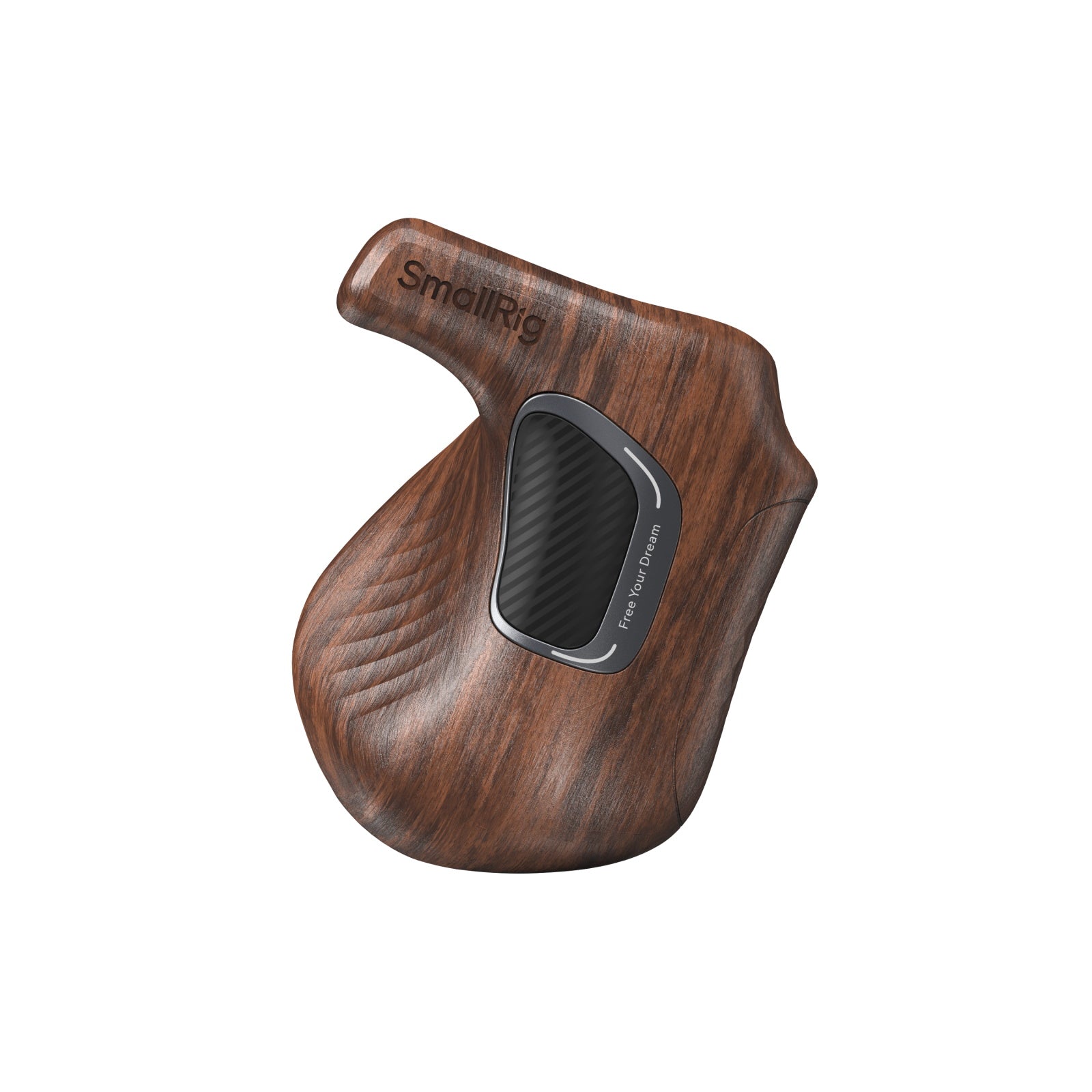 SmallRig Rotating Right-Side Wooden Handle with NATO Clamp 5192