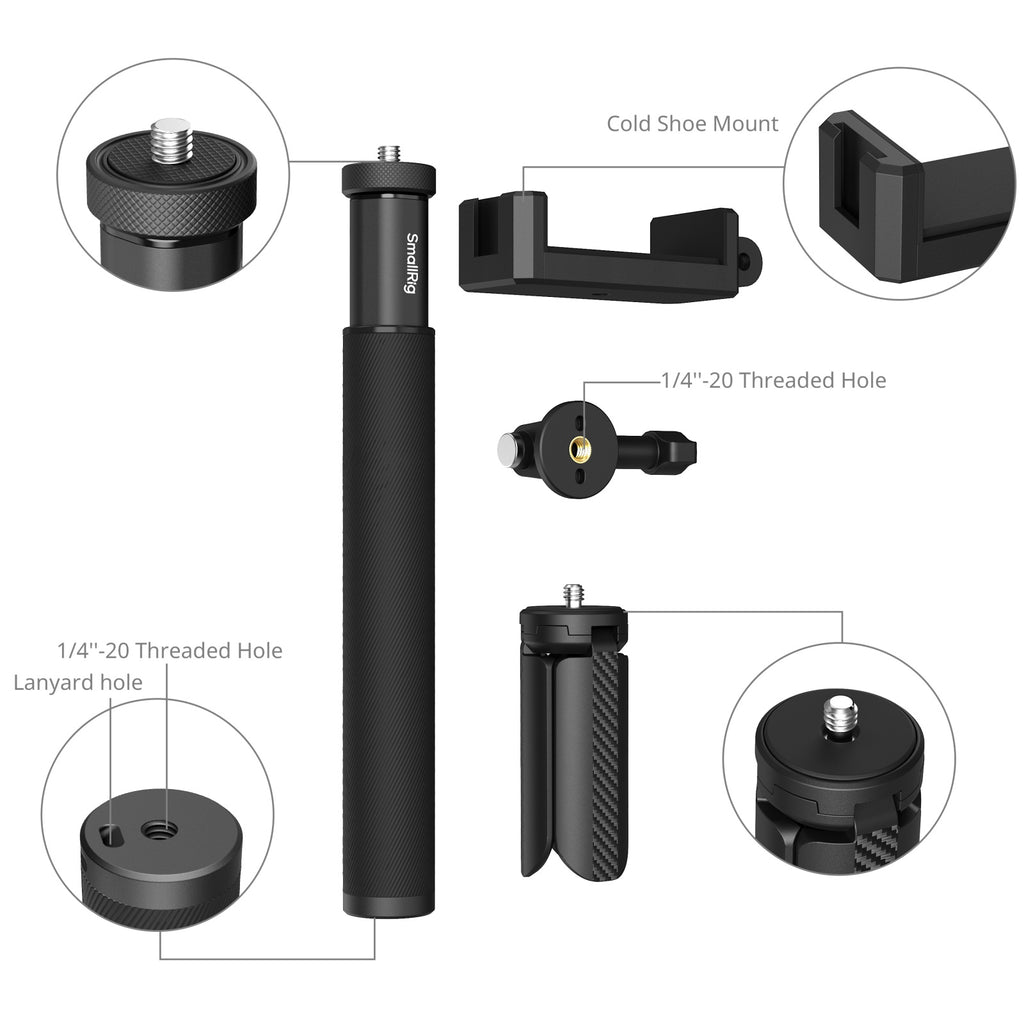 SmallRig Selfie Stick Support for Action Cameras 5403
