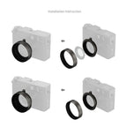 SmallRig Shading Hood for FUJIFILM X half (Charcoal Silver) 5709