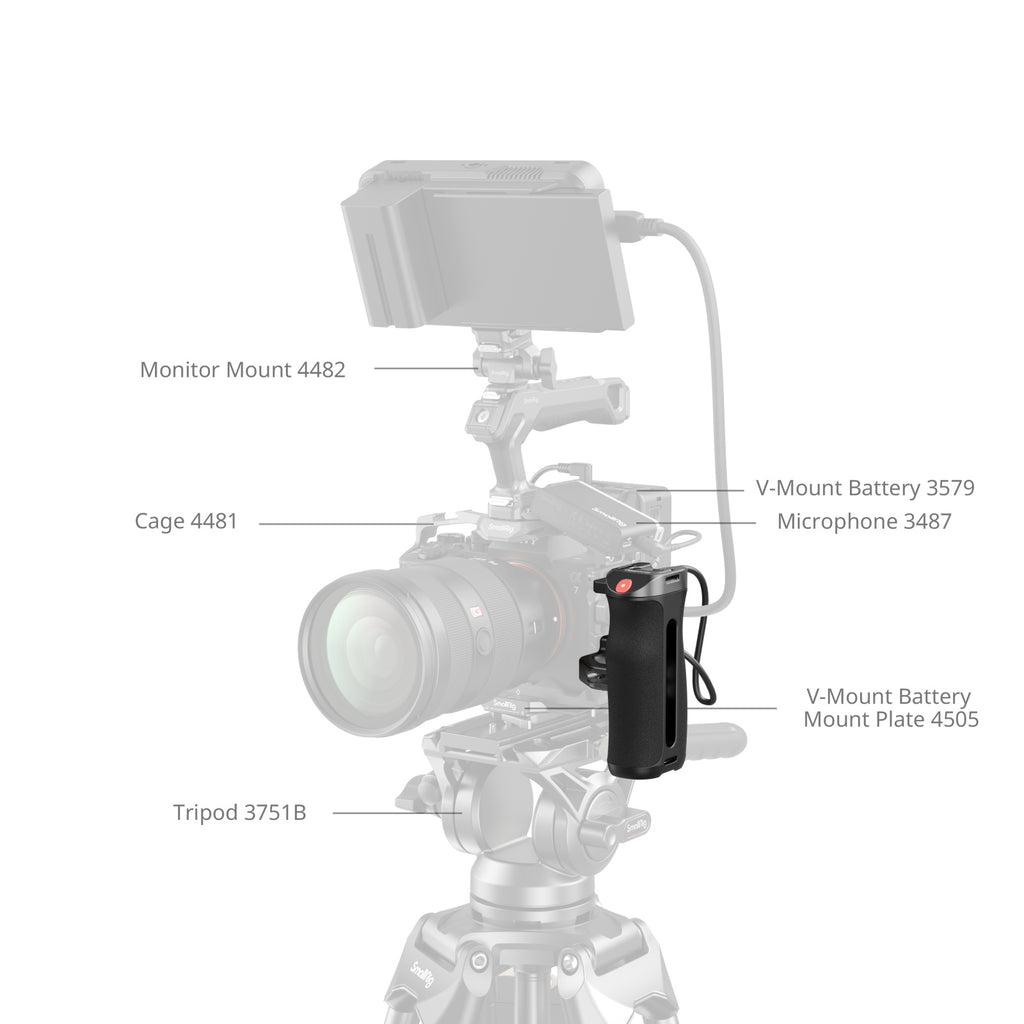 SmallRig Side Handle with Rec Trigger 4928