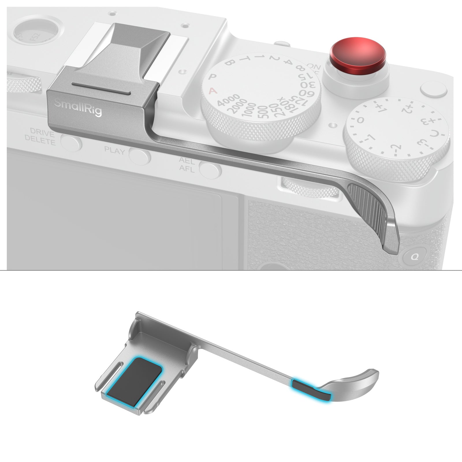 SmallRig Thumb Grip for FUJIFILM X-E5 (Silver) 5451