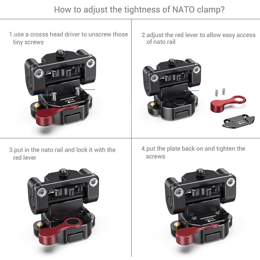 SmallRig Tilt Monitor Support with NATO Clamp