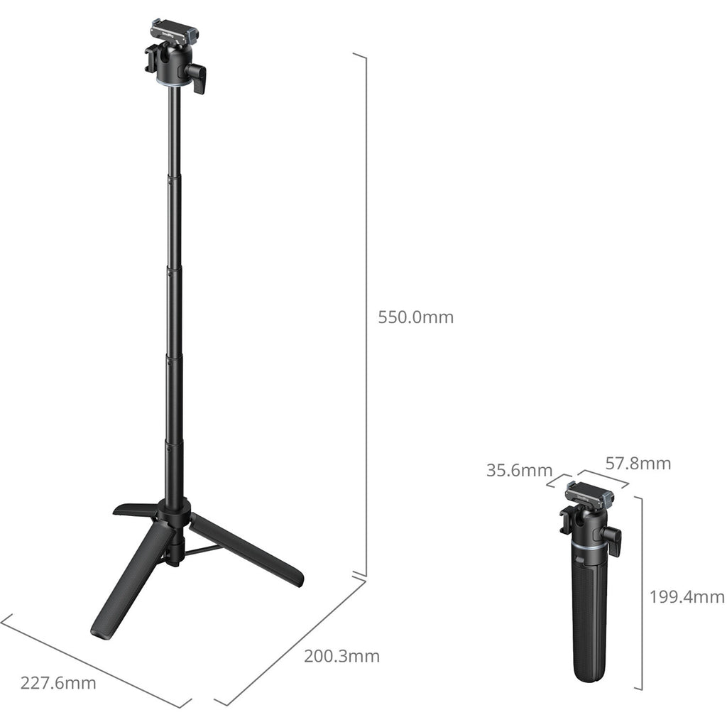SmallRig Grip-Tripod for Action Cameras 5435