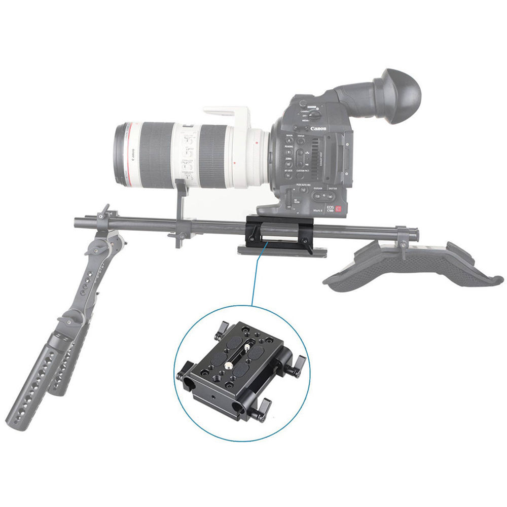 SmallRig Tripod Mounting kit w/ 15mm Rail Block 1798