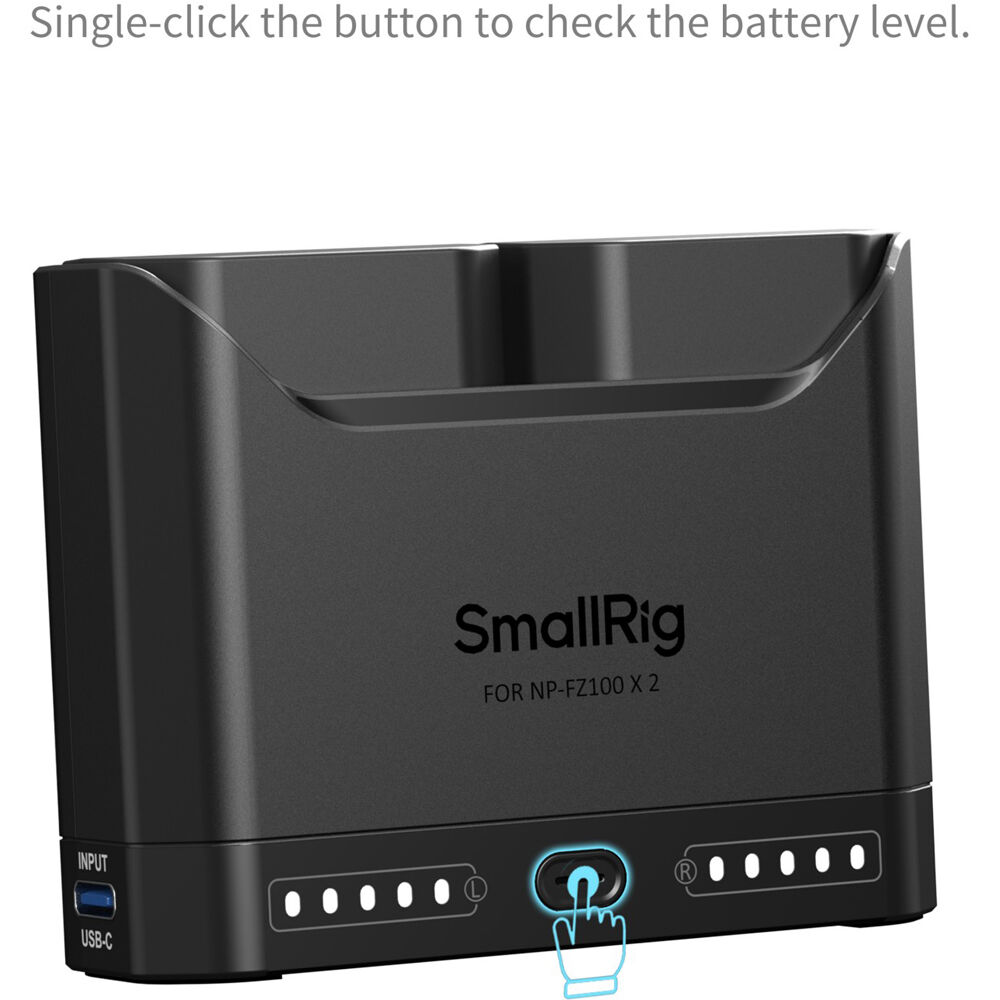 SmallRig Turbo Charging Kit for NP-FZ100 Camera Batteries 5483