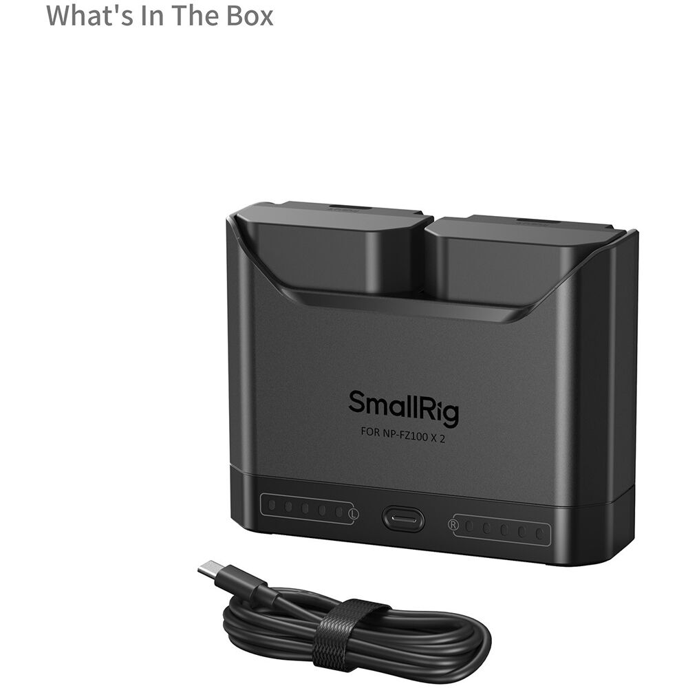 SmallRig Turbo Charging Kit for NP-FZ100 Camera Batteries 5483