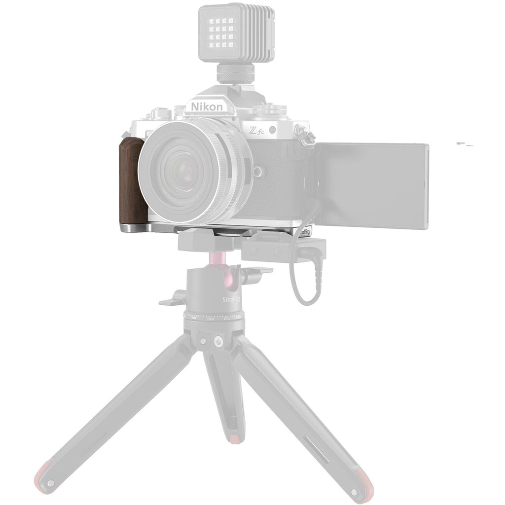 SmallRig Wooden L-Shape Grip for Nikon Z fc (Silver) 4803