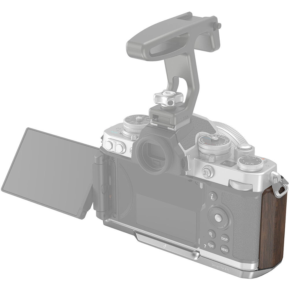 SmallRig Wooden L-Shape Grip for Nikon Z fc (Silver) 4803