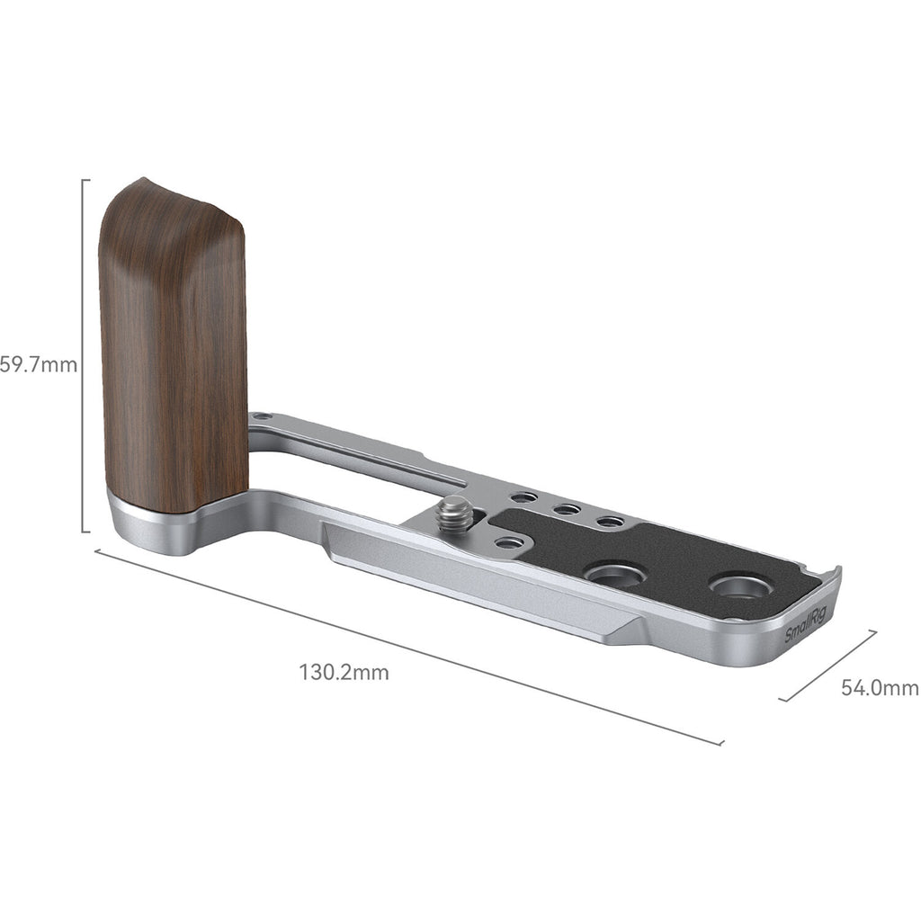 SmallRig Wooden L-Shape Grip for FUJIFILM X100VI / X100V (Silver) 4804