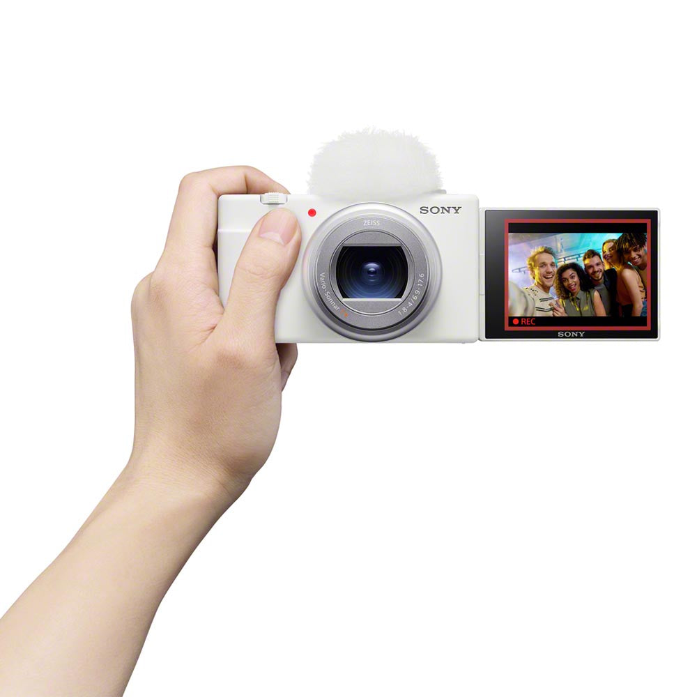 Sony ZV-1 II Vlog Camera - White