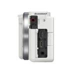 Sony ZV-E10 Body w/ 16-50mm White Kit 