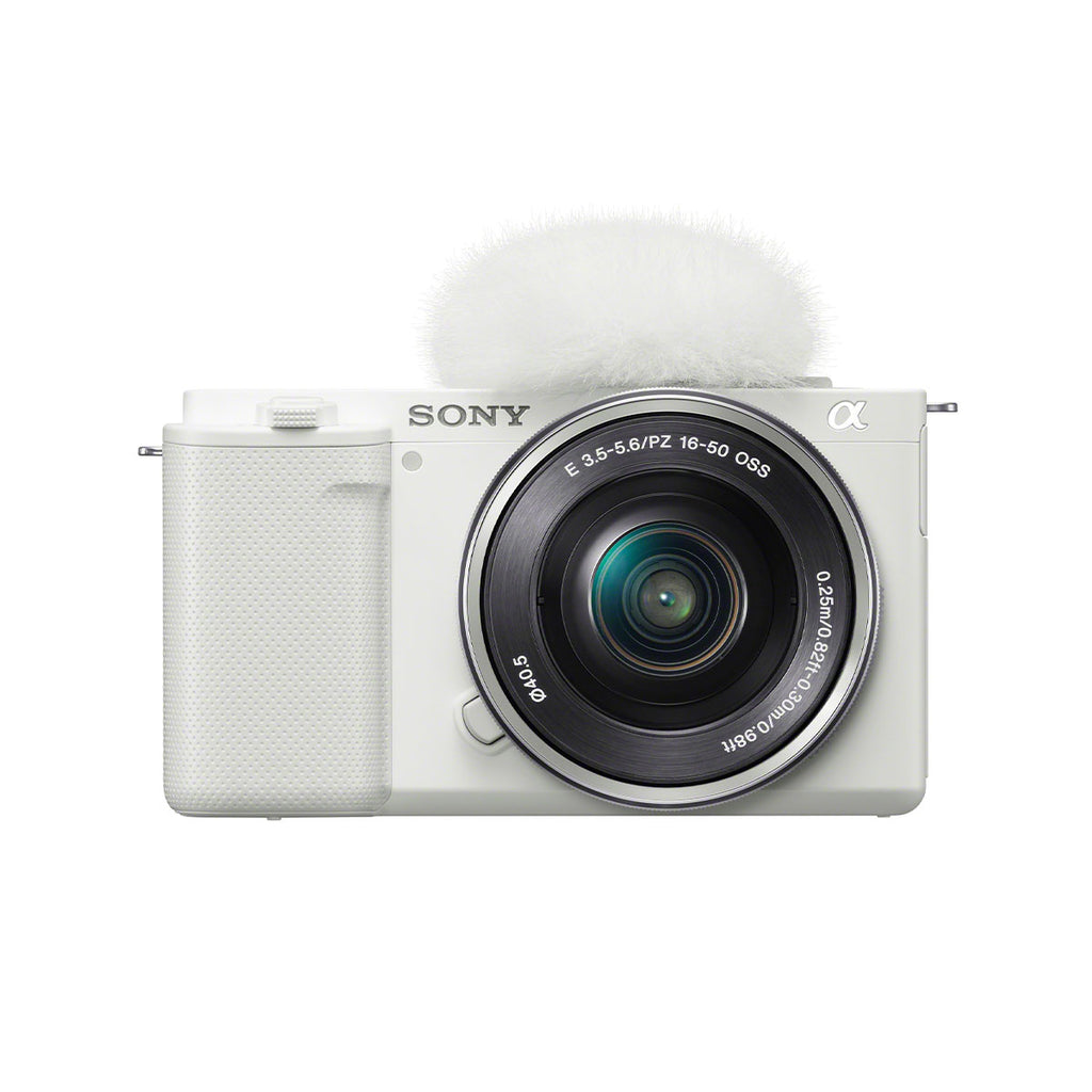 Sony ZV-E10 Body w/ 16-50mm White Kit 