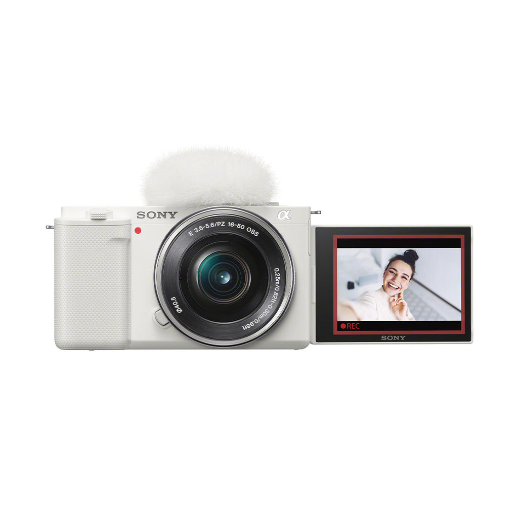Sony ZV-E10 Body w/ 16-50mm White Kit 