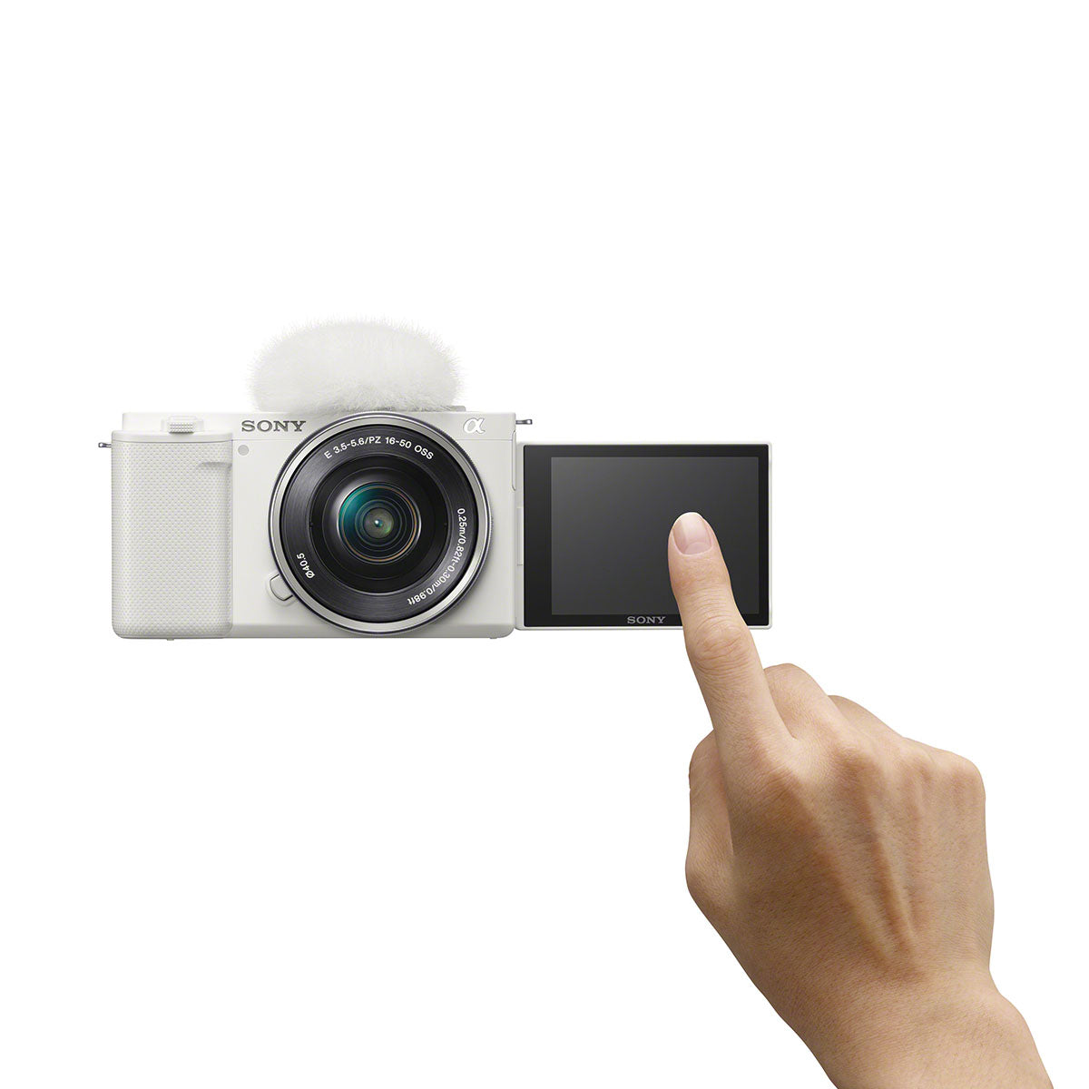 Sony ZV-E10 Body w/ 16-50mm White Kit 