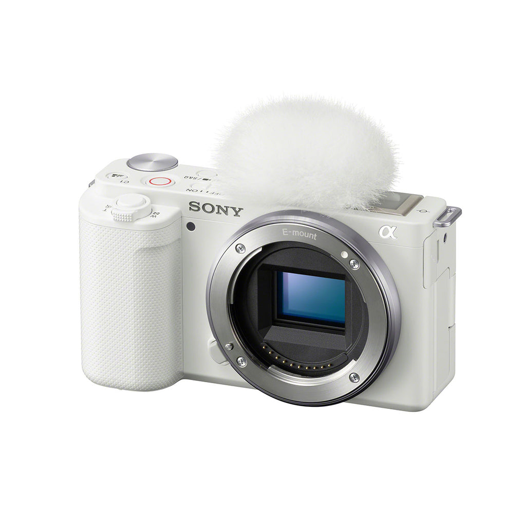 Sony ZV-E10 Body w/ 16-50mm White Kit 