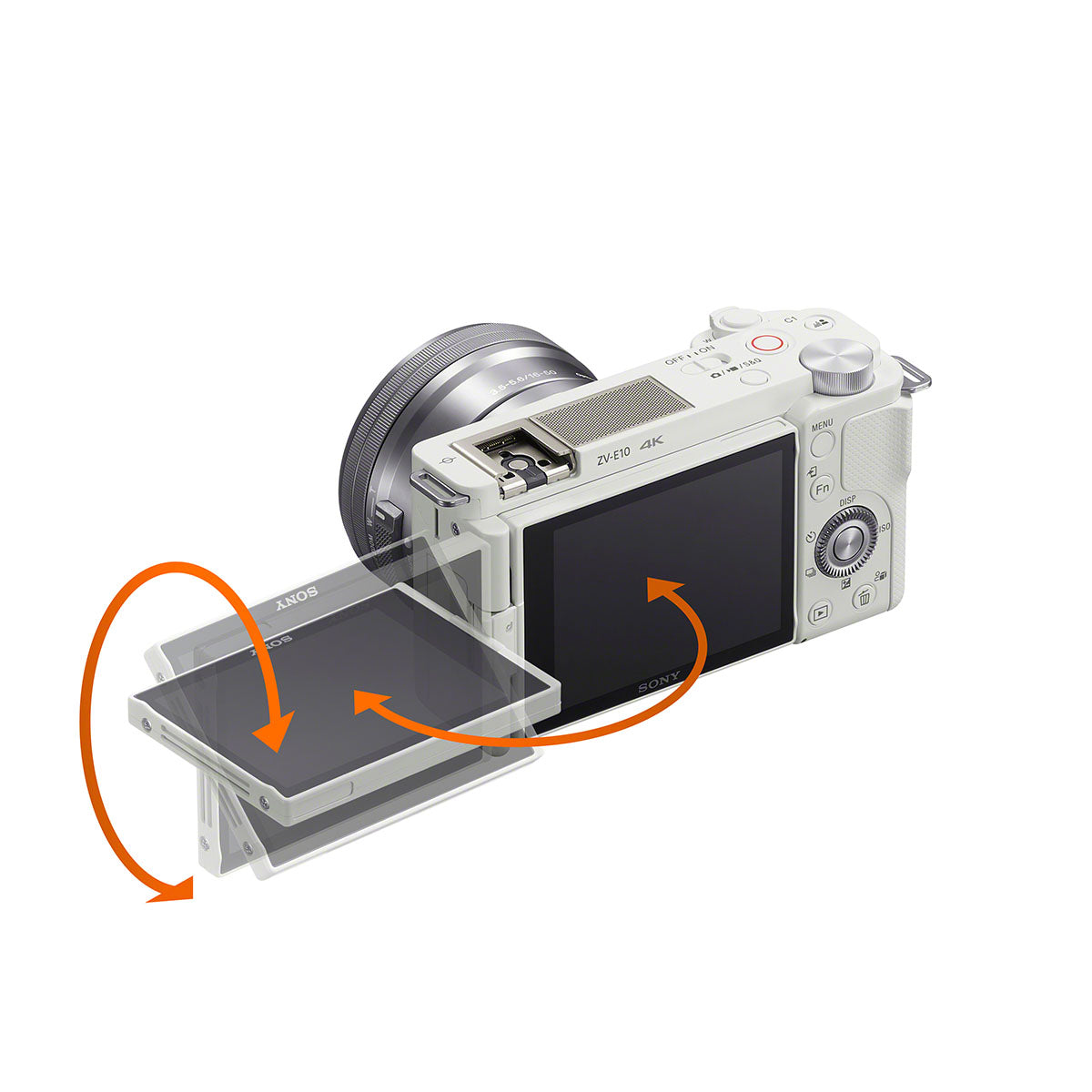Sony ZV-E10 Body - White  
