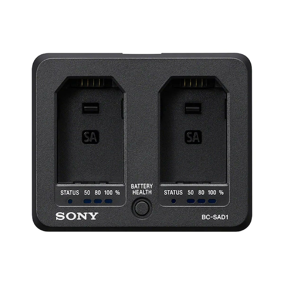 Sony BC-SAD1 Dual Charger with 2x NP-SA100 Batteries Bundle