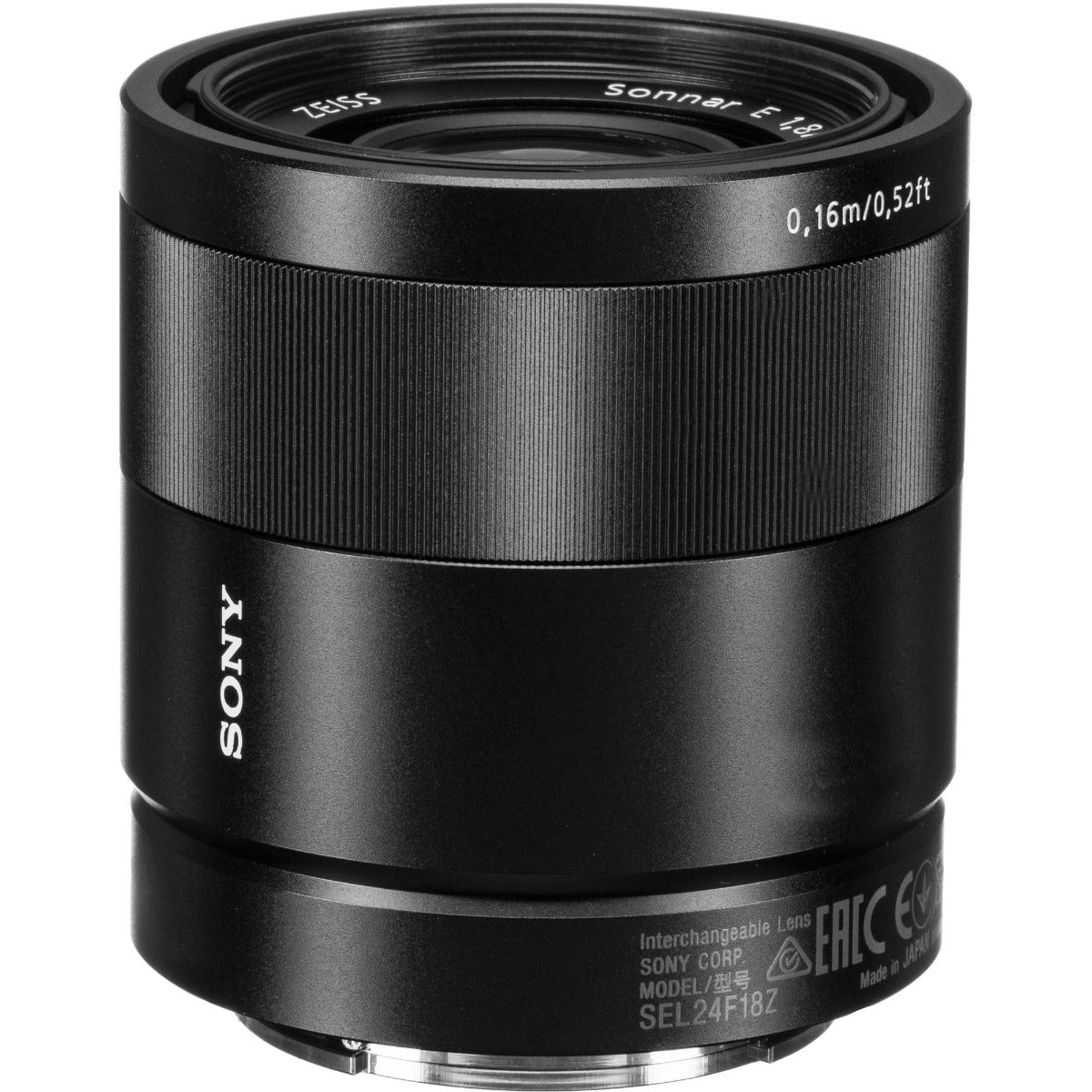 Sony 24mm f/1.8 E-Mount Carl Zeiss Sonar Lex for NEX