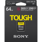 Sony 64GB Professional 300mb/s SF-G V90 Tough SD Card