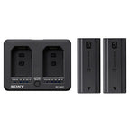 Sony BC-SAD1 Dual Charger with 2x NP-SA100 Batteries Bundle