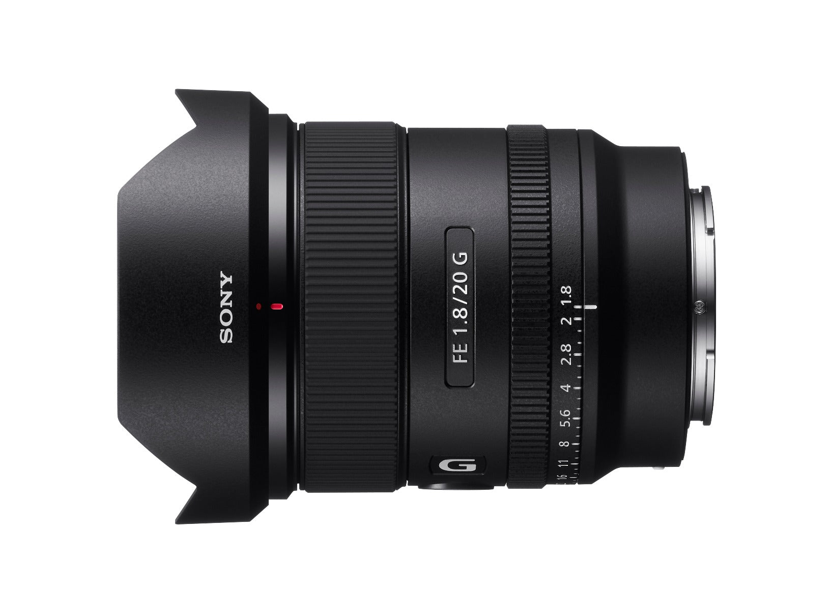 Sony FE 20mm f/1.8 G Lens