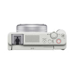 Sony ZV-1F Vlog Camera - White