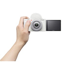 Sony ZV-1F Vlog Camera - White