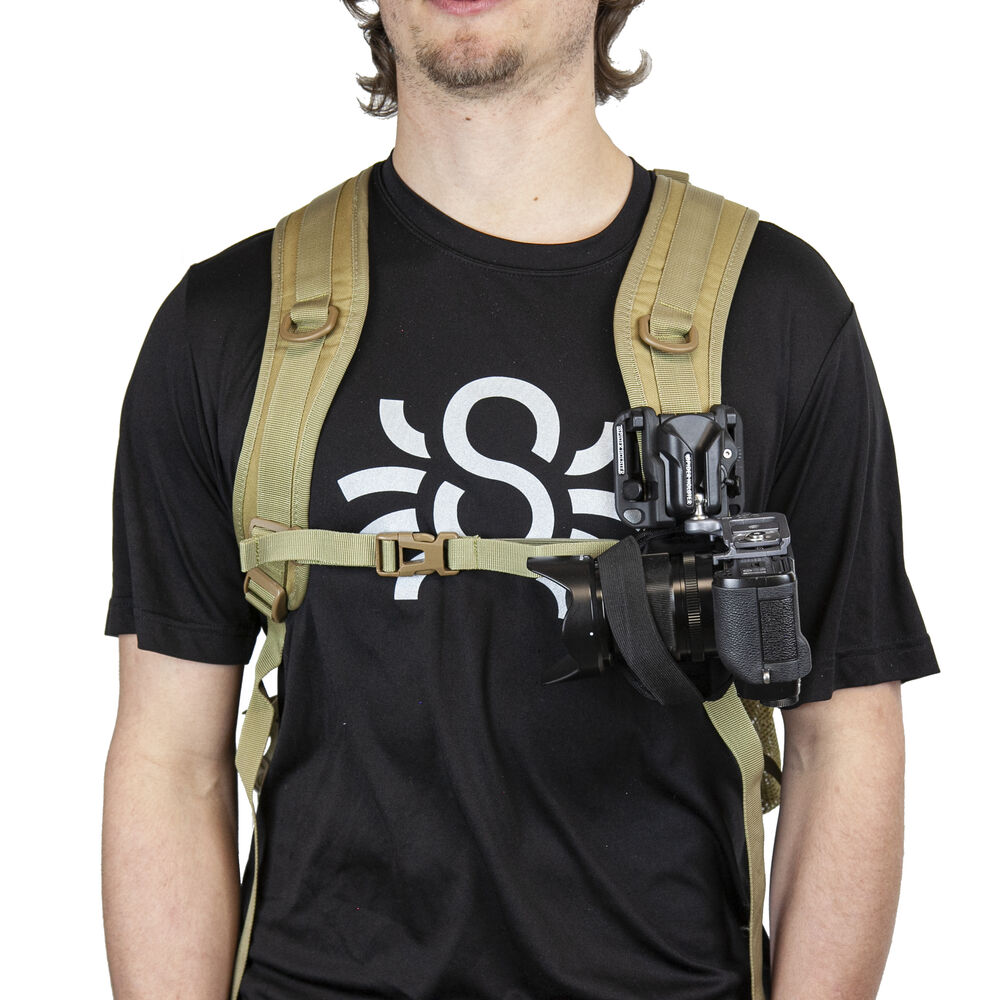 Spider Camera Holster Backpacker Kit with Holster and Pad