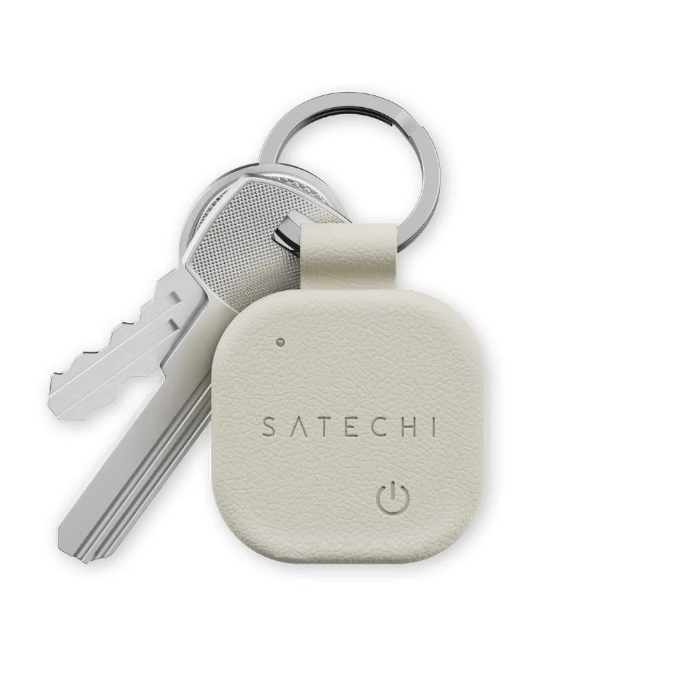 Satechi Vegan-Leather FindAll Keychain (Sand) 
