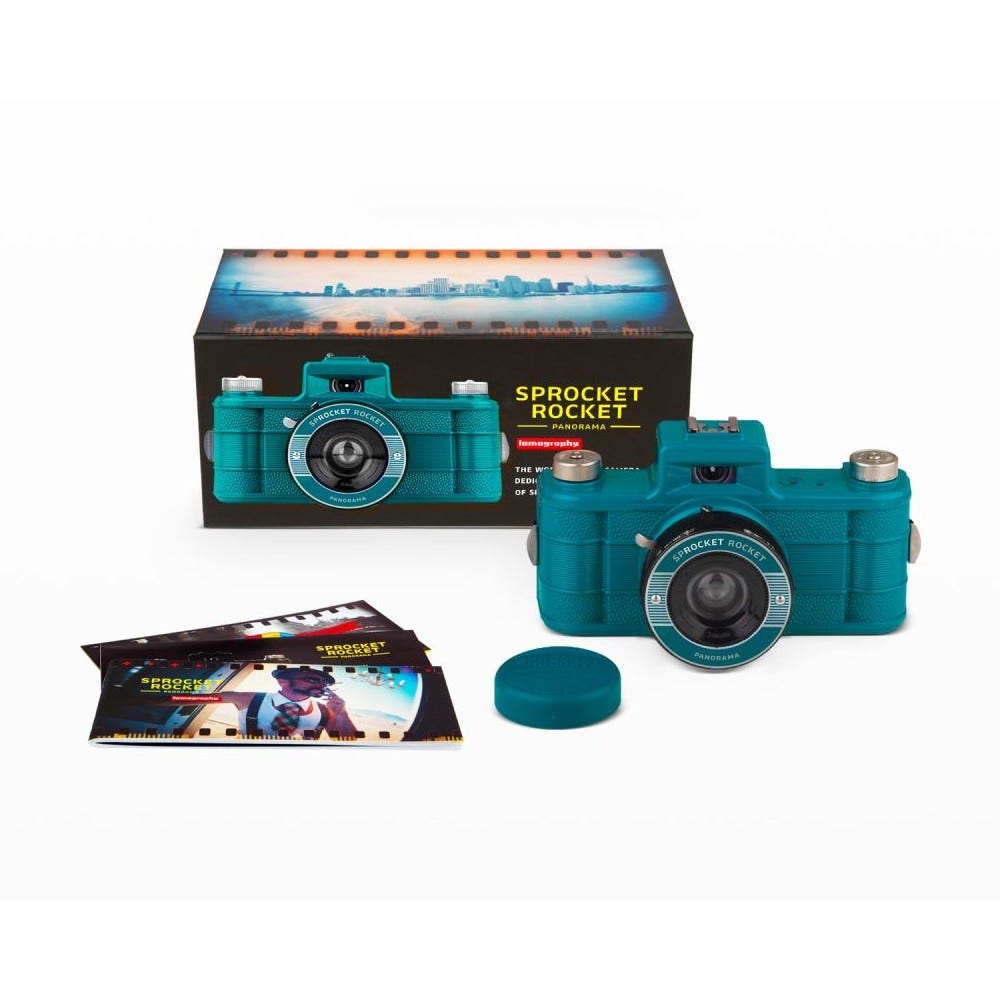 Lomography Sprocket Rocket Camera - Peacock