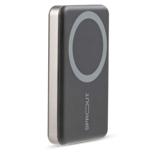 Open Box Sprout 6K Wireless Magnetic 6000 mAh PowerBank (Black)