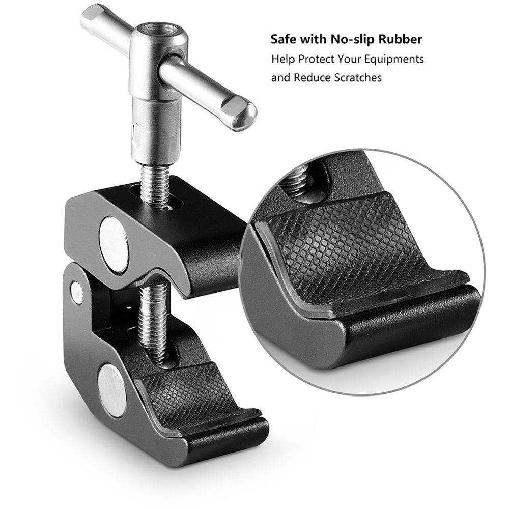 SmallRig Super Clamp with 1/4 and 3/8 Thread (2pcs Pack) 2058