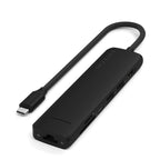 Satechi 7-in-1 USB-C Slim Multiport Adapter (Black) 