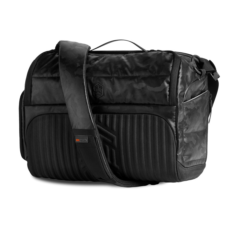 STM Dux 16L Messenger for 15" Laptops (Black Camo)