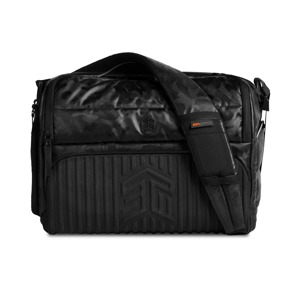 STM Dux 16L Messenger for 15" Laptops (Black Camo)