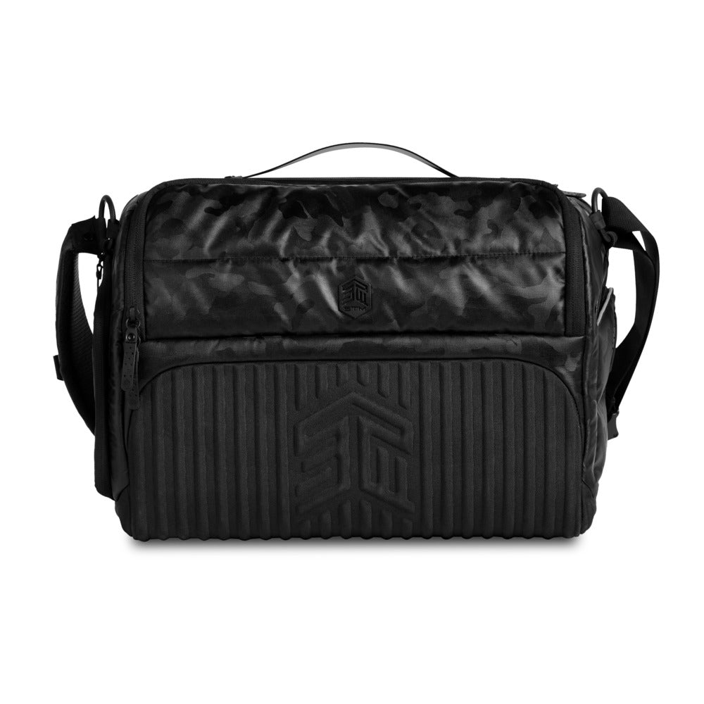 STM Dux 16L Messenger for 15" Laptops (Black Camo)