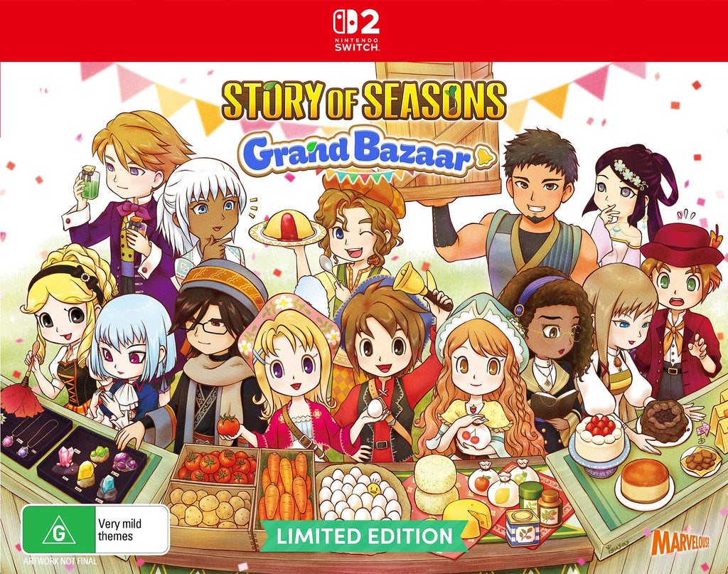 STORY OF SEASONS Grand Bazaar - Nintendo Switch 2 Limited Edition