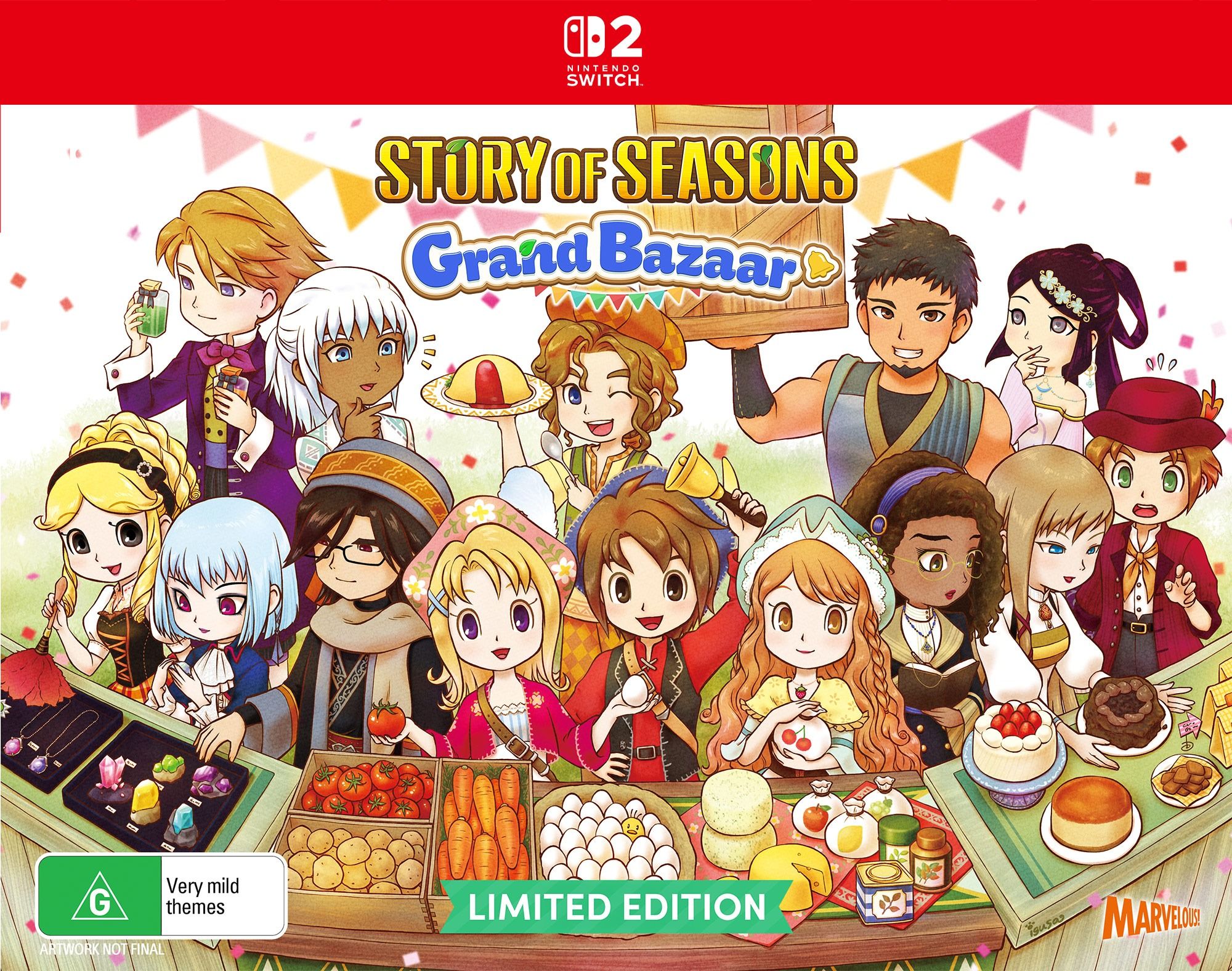 STORY OF SEASONS Grand Bazaar - Nintendo Switch 2 Limited Edition