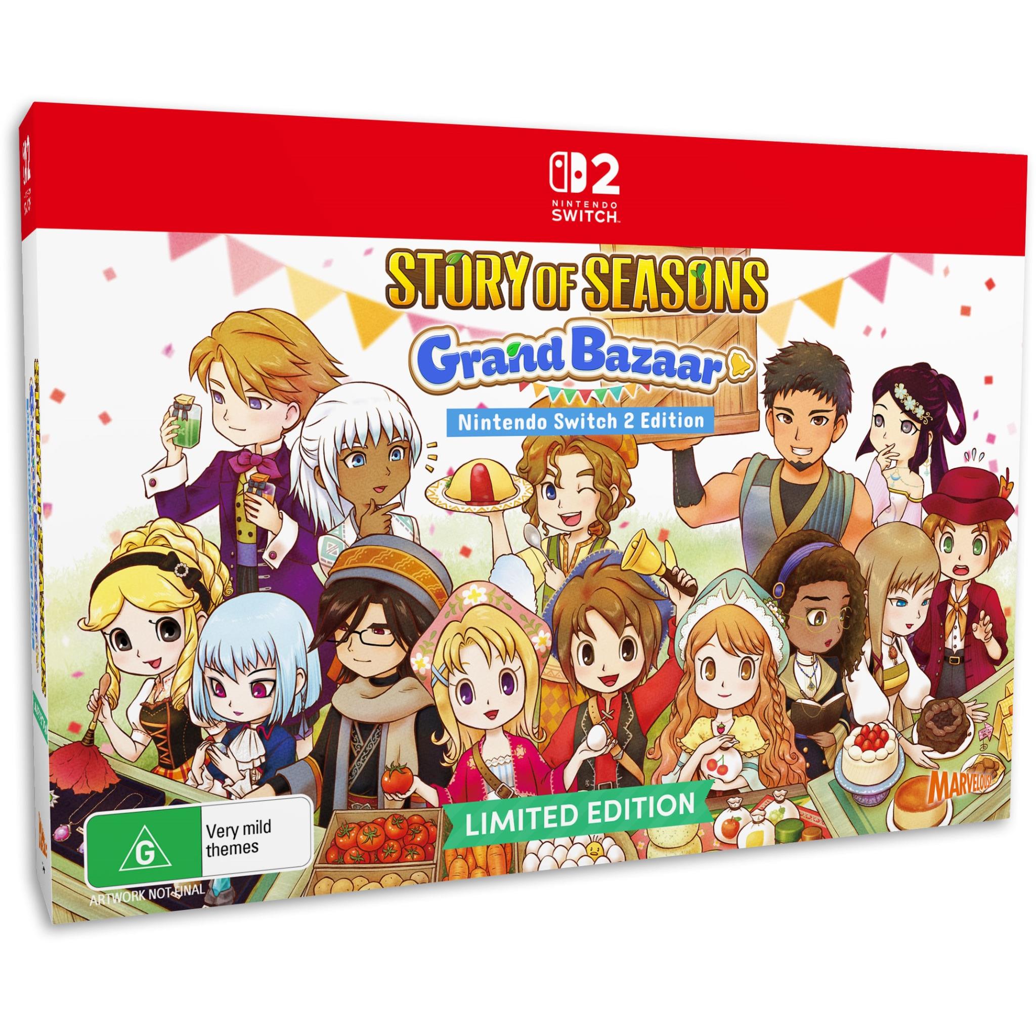 STORY OF SEASONS Grand Bazaar - Nintendo Switch 2 Limited Edition