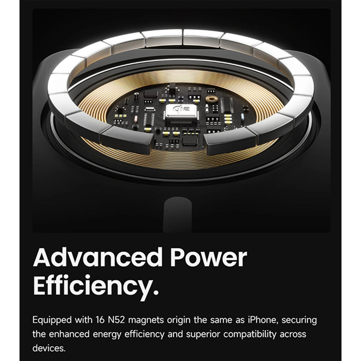 Sharge CarbonMag 10K - Wireless Carbon Fiber Power Bank